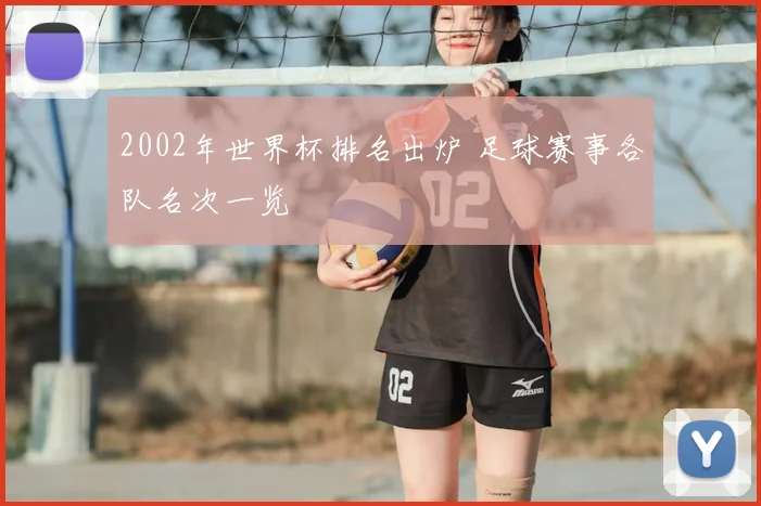 2002年世界杯排名出炉 足球赛事各队名次一览